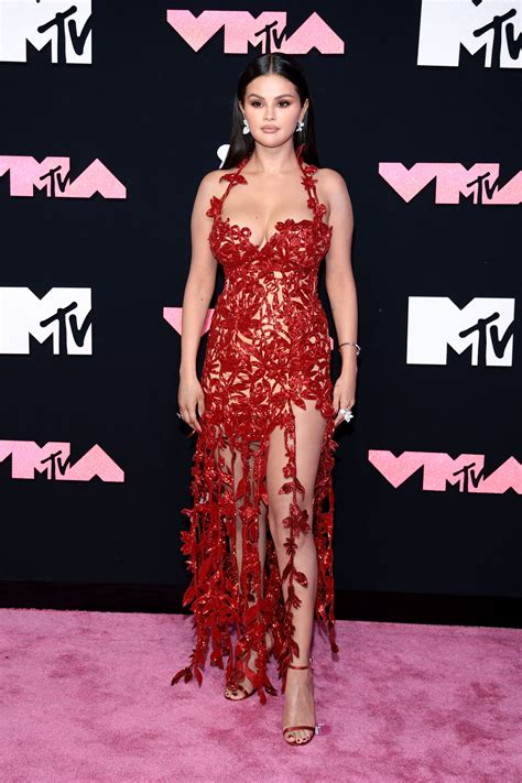 red prada dress selena gomez|Selena Gomez's Best Red Carpet Looks .